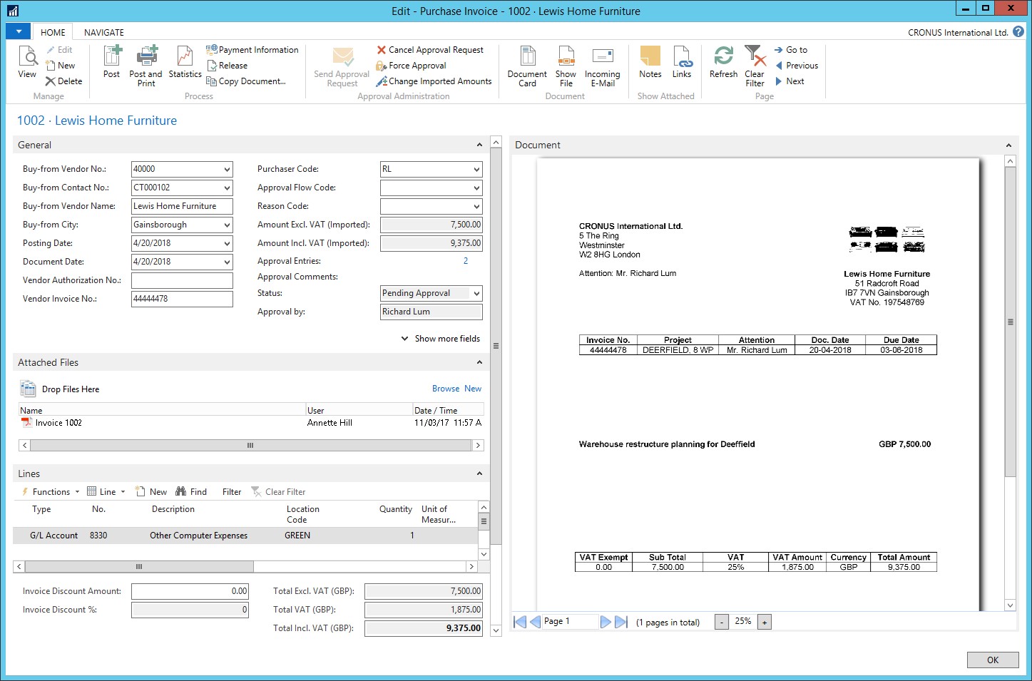 Automatyzacja przetwarzania dokumentów z Continia Document Capture w systemie ERP, ss3